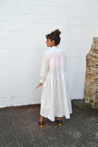 Farmer Dress White