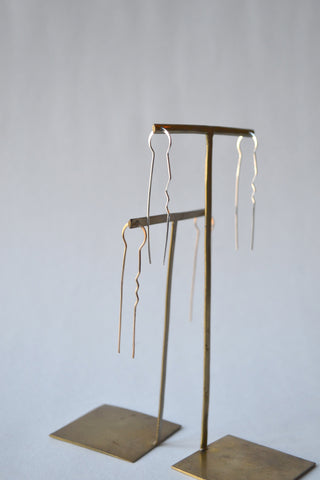 L Hairpin Earrings