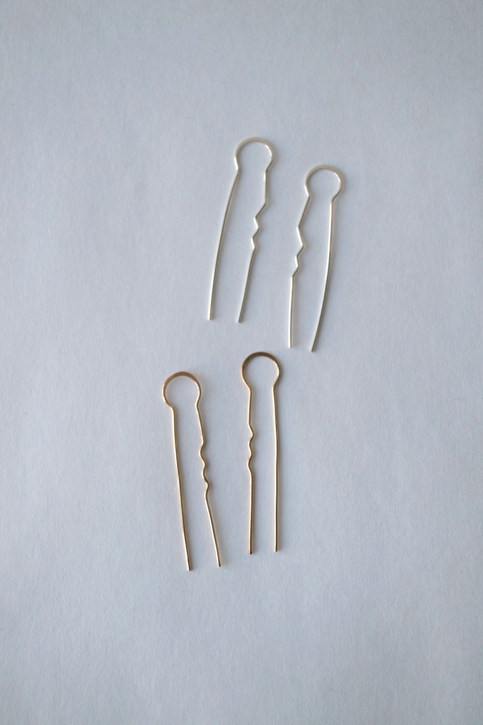 L Hairpin Earrings