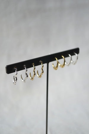 Talas Earrings (Silver or Brass)