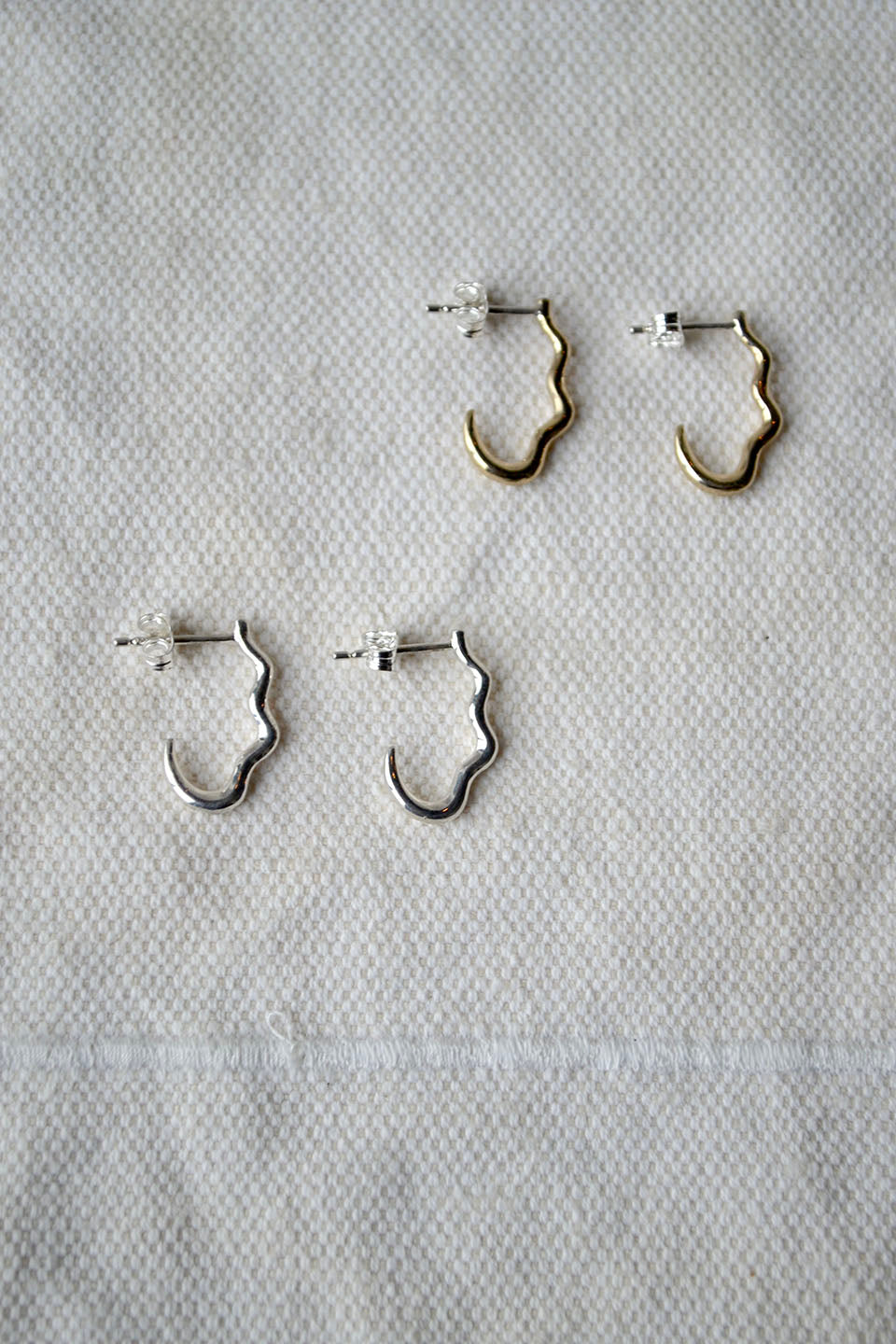 Talas Earrings (Silver or Brass)