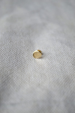 Pebble Gold Earring