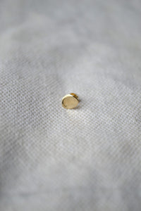 Pebble Gold Earring