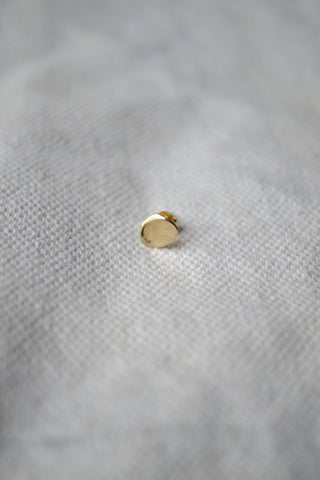 Pebble Gold Earring