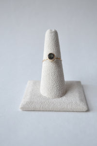 Blue Green Tourmaline Ring