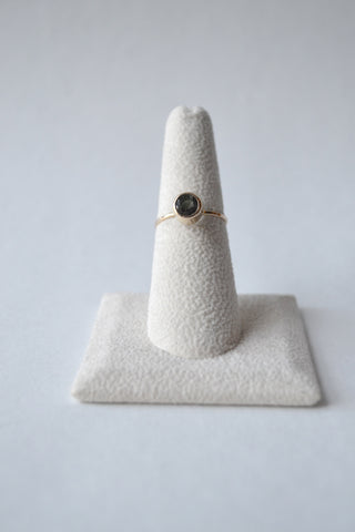 Blue Green Tourmaline Ring