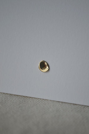 Pebble Gold Earring