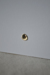 Pebble Gold Earring