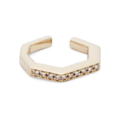 Octagon Ear Cuff