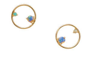 Opal & Opalite Circles