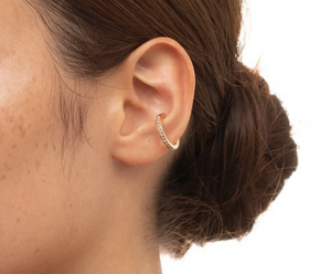 Caviar Pearl Ear Cuff