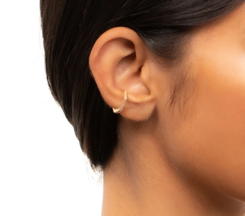 Octagon Ear Cuff