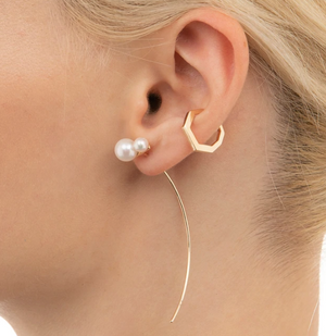 Octagon Ear Cuff