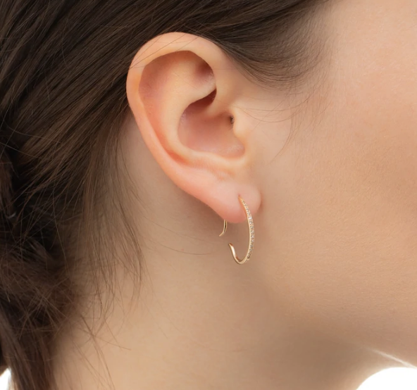 Gossamer Diamond Earring Pair