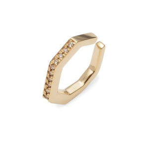Octagon Ear Cuff