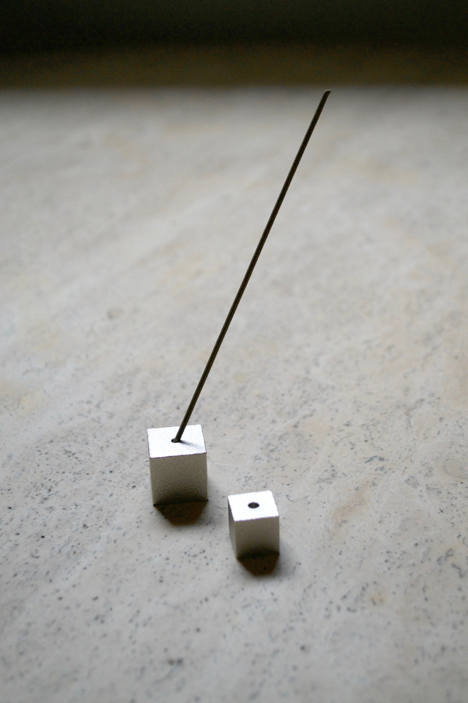 Silver Cube Burner