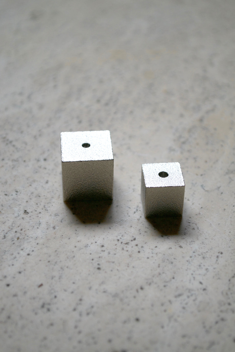 Silver Cube Burner