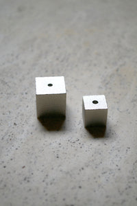 Silver Cube Burner