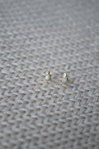 Bubbles Opal Earrings