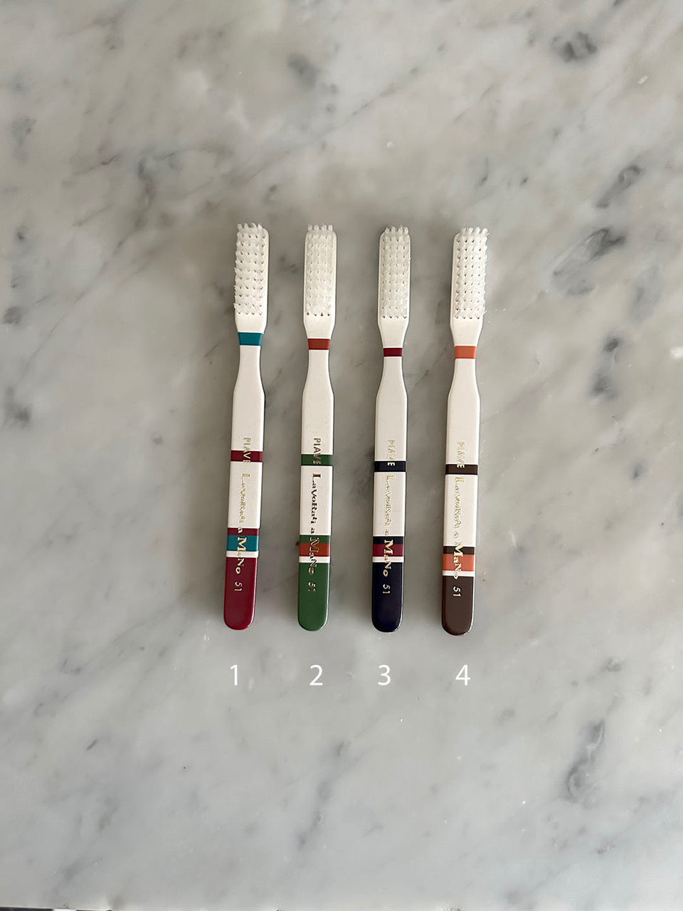 Lavorati A Mano Rome Toothbrush  (Various Colors)