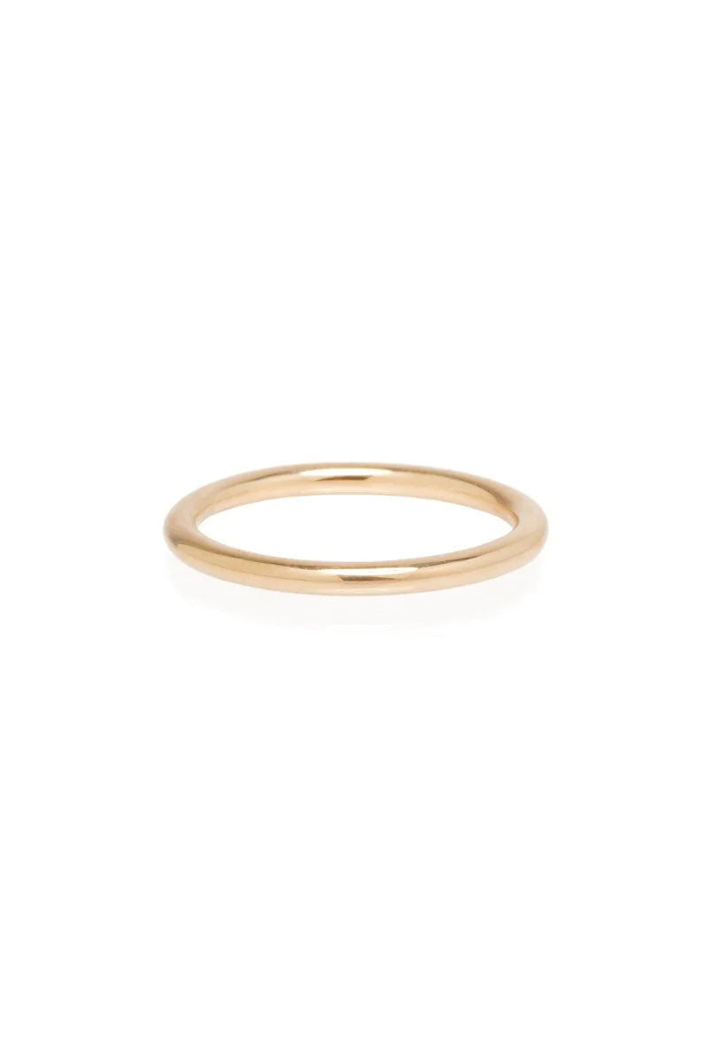 Thick Round Band Ring